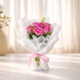 BELEN PINK ROSE BOUQUET