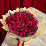 BELLA Large Red Tulip Bouquet