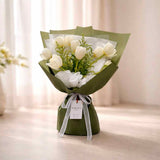 CALANDRA White Tulip Bouquet