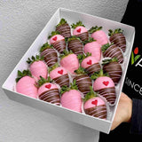 Elaina chocolate strawberries gift box for wife with same-day KL delivery