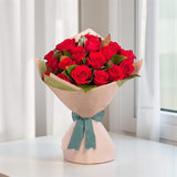 ELEGANCE Fresh Red Rose Bouquet