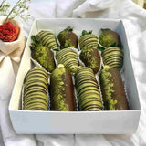 ELLE Matcha - Matcha Chocolate covered Strawberries & Bananas