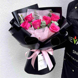KYLIE PINK ROSE BOUQUET