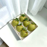 MATCHA CHOCOLATE DIPPED STRAWBERRIES