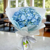 PROSPERITY Blue Hydrangea Bouquet