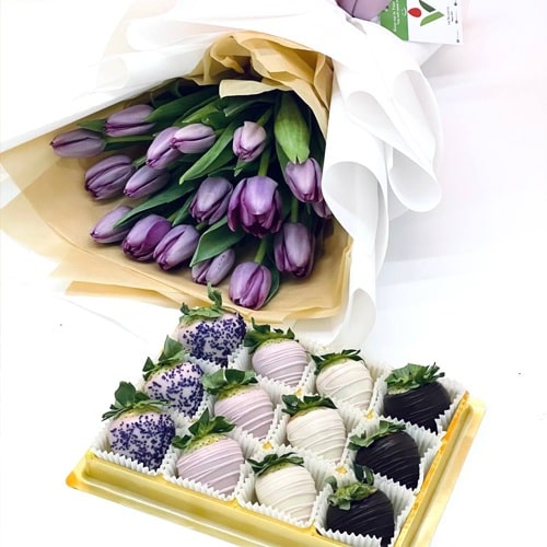 Tulips Gift Set