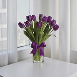SEEMA Purple Tulip Arrangement