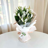 SIMONA White Calla Lily Bouquet
