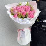 DANIELLA Premium Pink Rose Bouquet