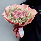 TYRA Baby Breath and Chocolate bouquet